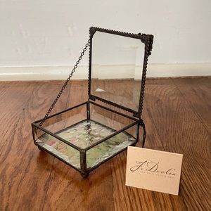 NWT J Devlin Iridescent Stained Glass Jewelry Keep